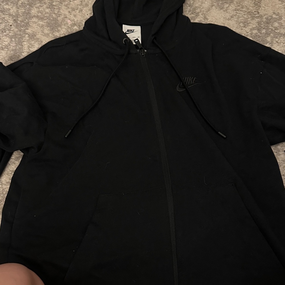 Nike women’s XS black jacket, worn once